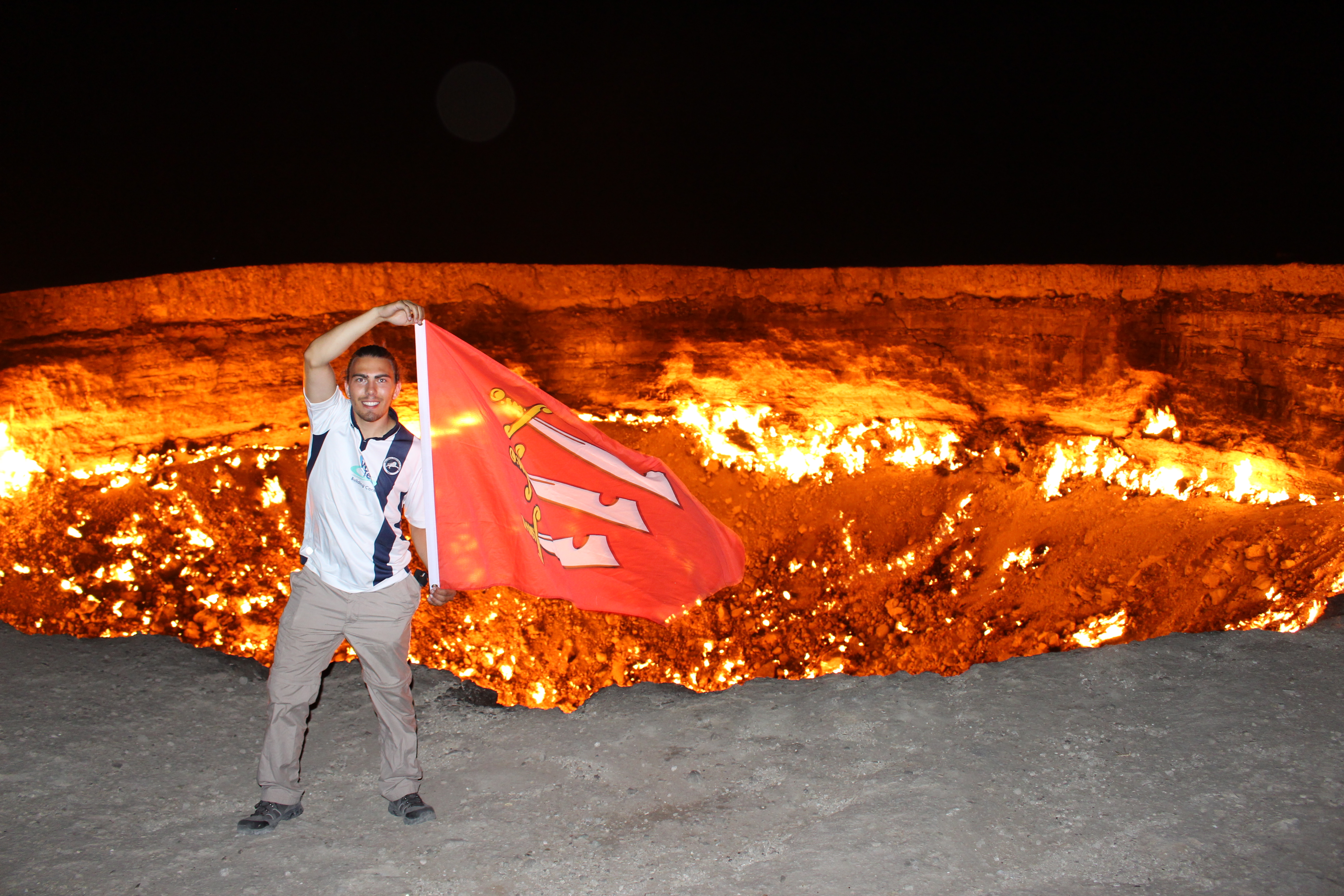 Doorway to Hell crater